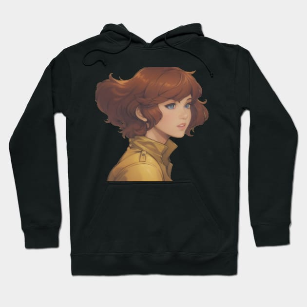 April O'Neil Hoodie by mindworldz